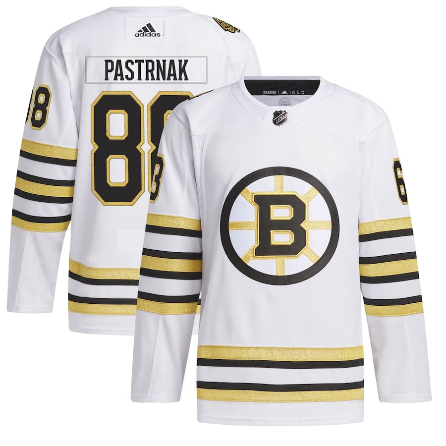 David Pastrnak 88 Boston Bruins Primegreen Men Jersey - White - JS545 