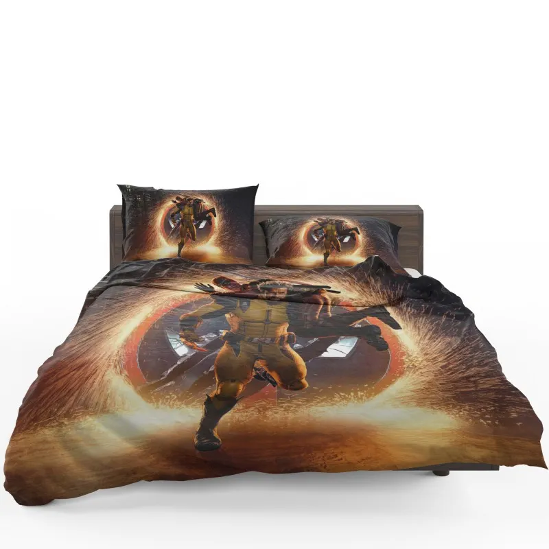 Deadpool And Wolverine Mercenary Duo Bedding Set - Custom Bedding Set