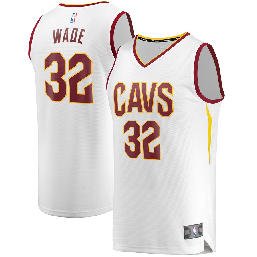 Dean Wade Cleveland Cavaliers Fanatics Branded Fast Break Replica Player Jersey White - Association Edition