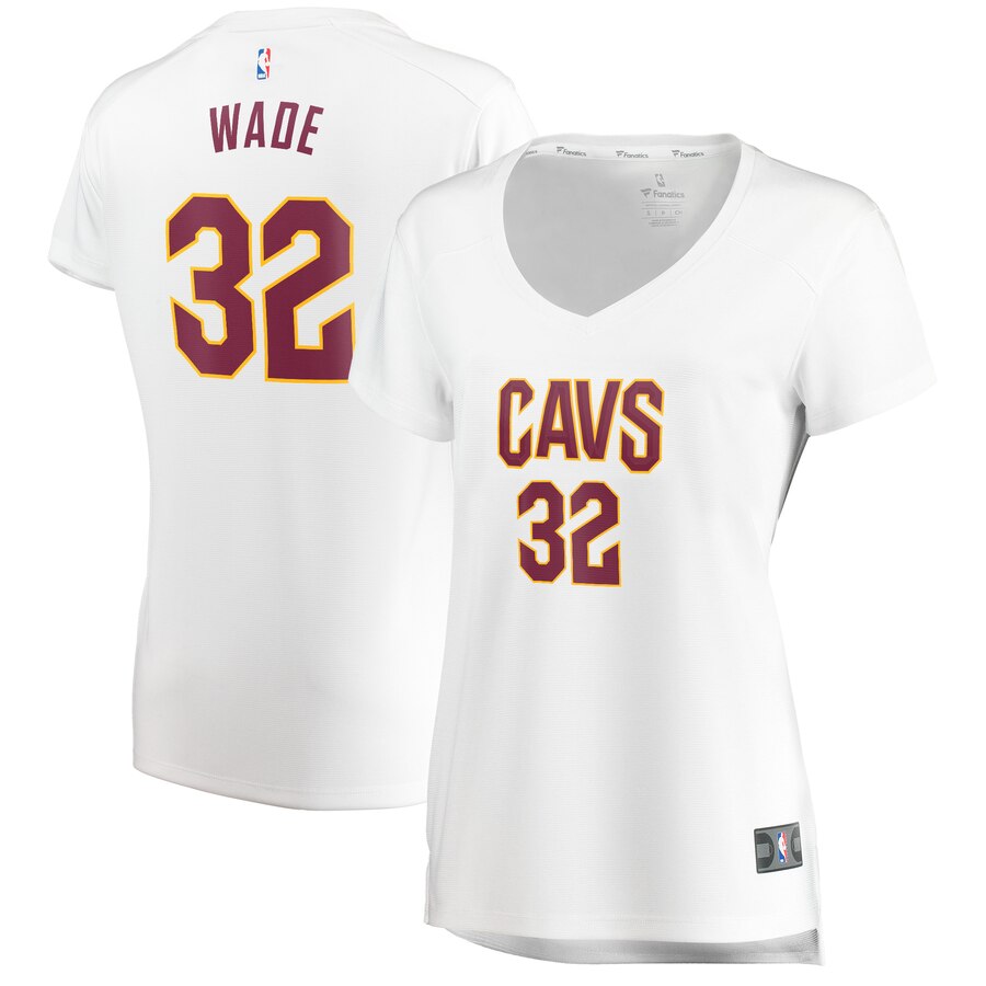 Dean Wade Cleveland Cavaliers Fanatics Branded Women's Fast Break Replica Jersey White - Association Edition