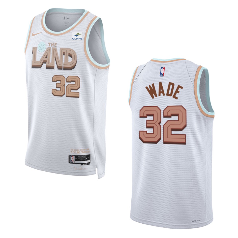 Dean Wade White City Edition 2022-23 Cleveland Cavaliers Swingman Jersey