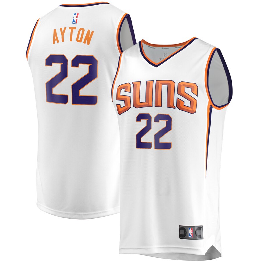 Deandre Ayton Phoenix Suns Fanatics Branded Youth Fast Break Player Replica Jersey - Association Edition - White