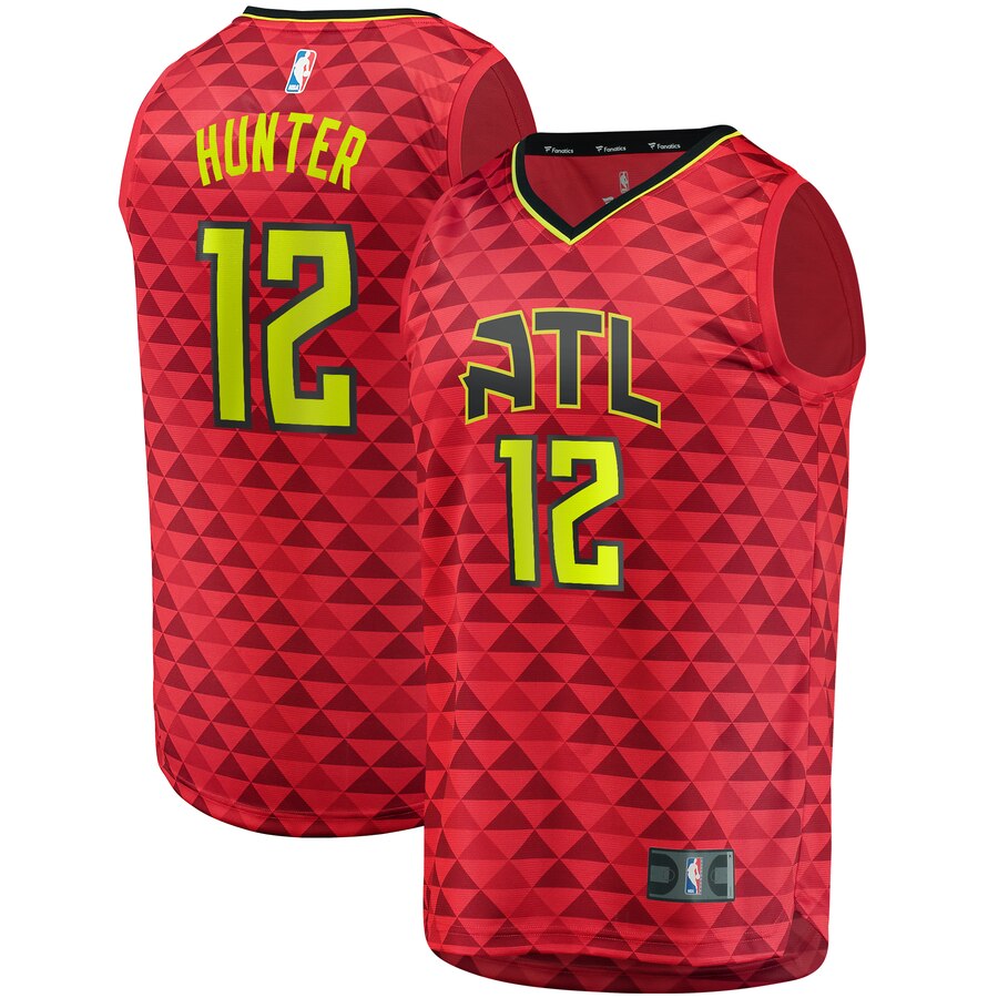 De'andre Hunter Atlanta Hawks Fanatics Branded Fast Break Replica Jersey Red - Statement Edition