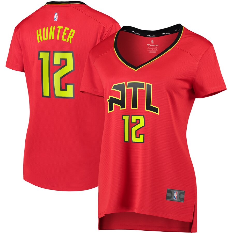 De'andre Hunter Atlanta Hawks Fanatics Branded Women's Fast Break Replica Jersey Red - Statement Edition