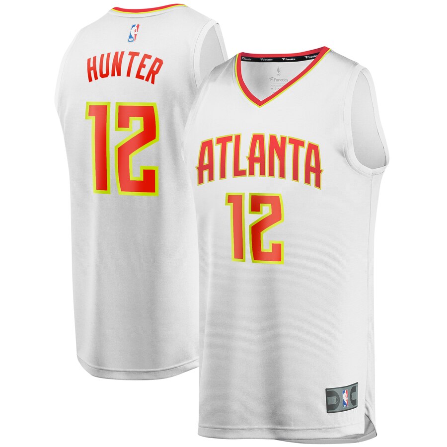 De'andre Hunter Atlanta Hawks Fanatics Branded Youth Fast Break Replica Jersey White - Association Edition