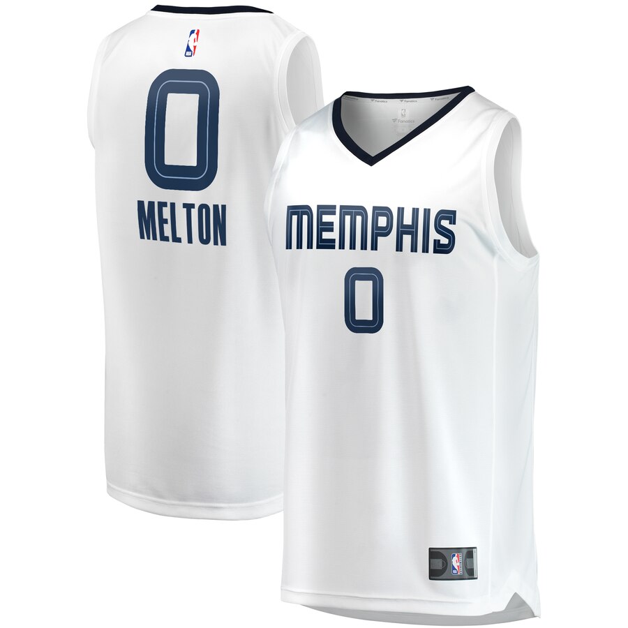 De'anthony Melton Memphis Grizzlies Fanatics Branded Youth Fast Break Replica Jersey White - Association Edition