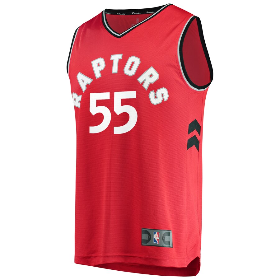 Alternative view of Delon Wright Toronto Raptors Fanatics Branded Fast Break Player Jersey Red - Icon Edition