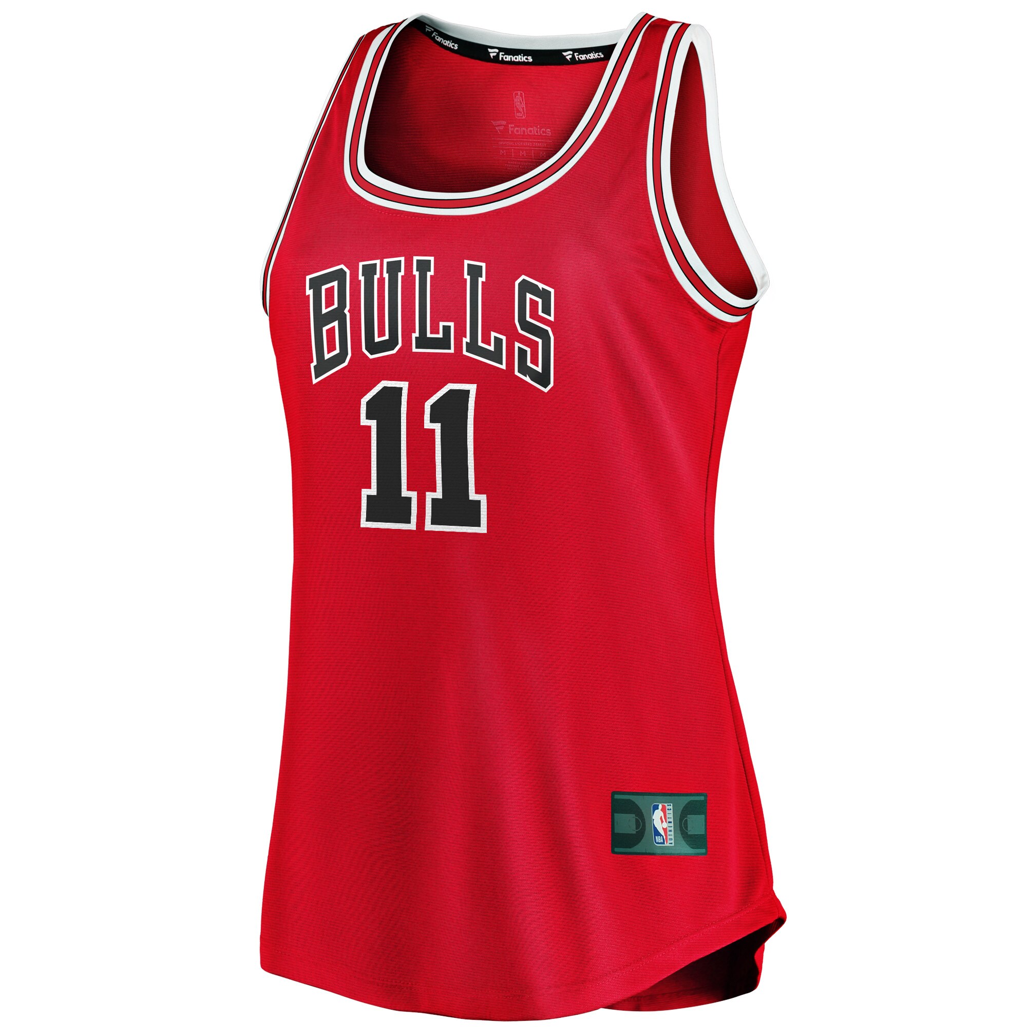 Alternative view of Demar Derozan Chicago Bulls Fanatics Women's Fast Break Tank Jersey - Icon Edition - Red