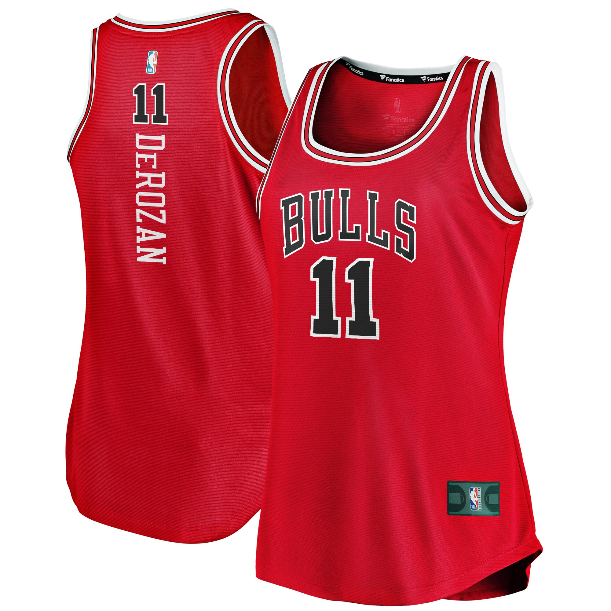 Demar Derozan Chicago Bulls Fanatics Women's Fast Break Tank Jersey - Icon Edition - Red