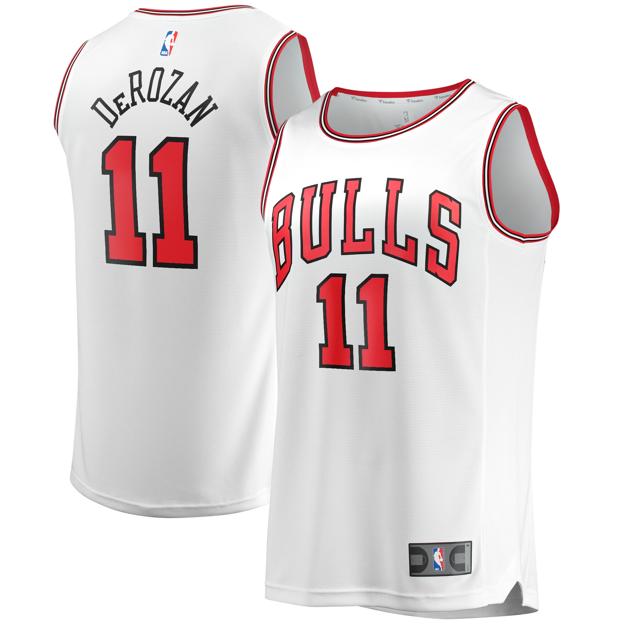 Demar Derozan Chicago Bulls Fanatics Youth Fast Break Replica Jersey White – Association Edition