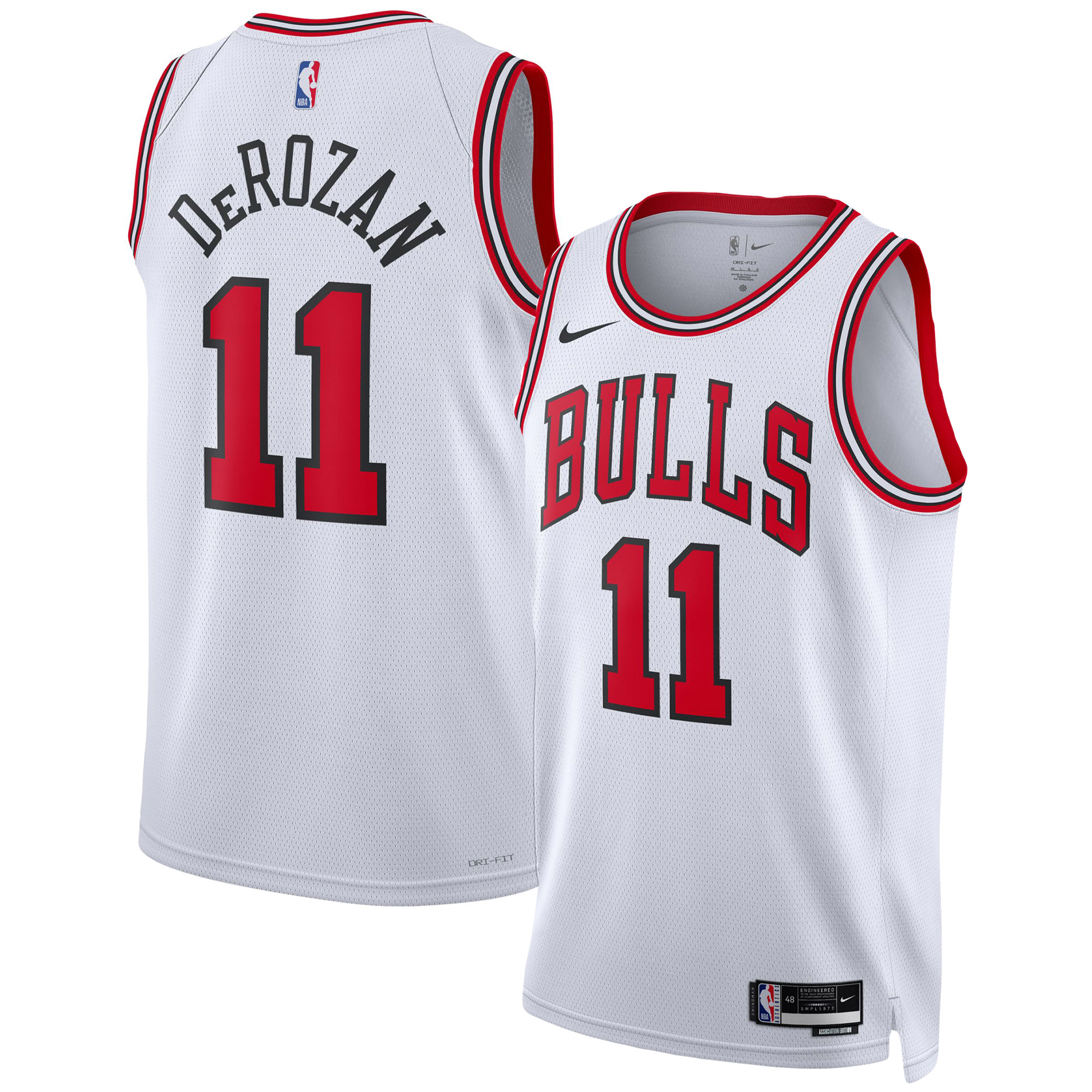 Demar Derozan Chicago Bulls Unisex Swingman Jersey – Association Edition – White