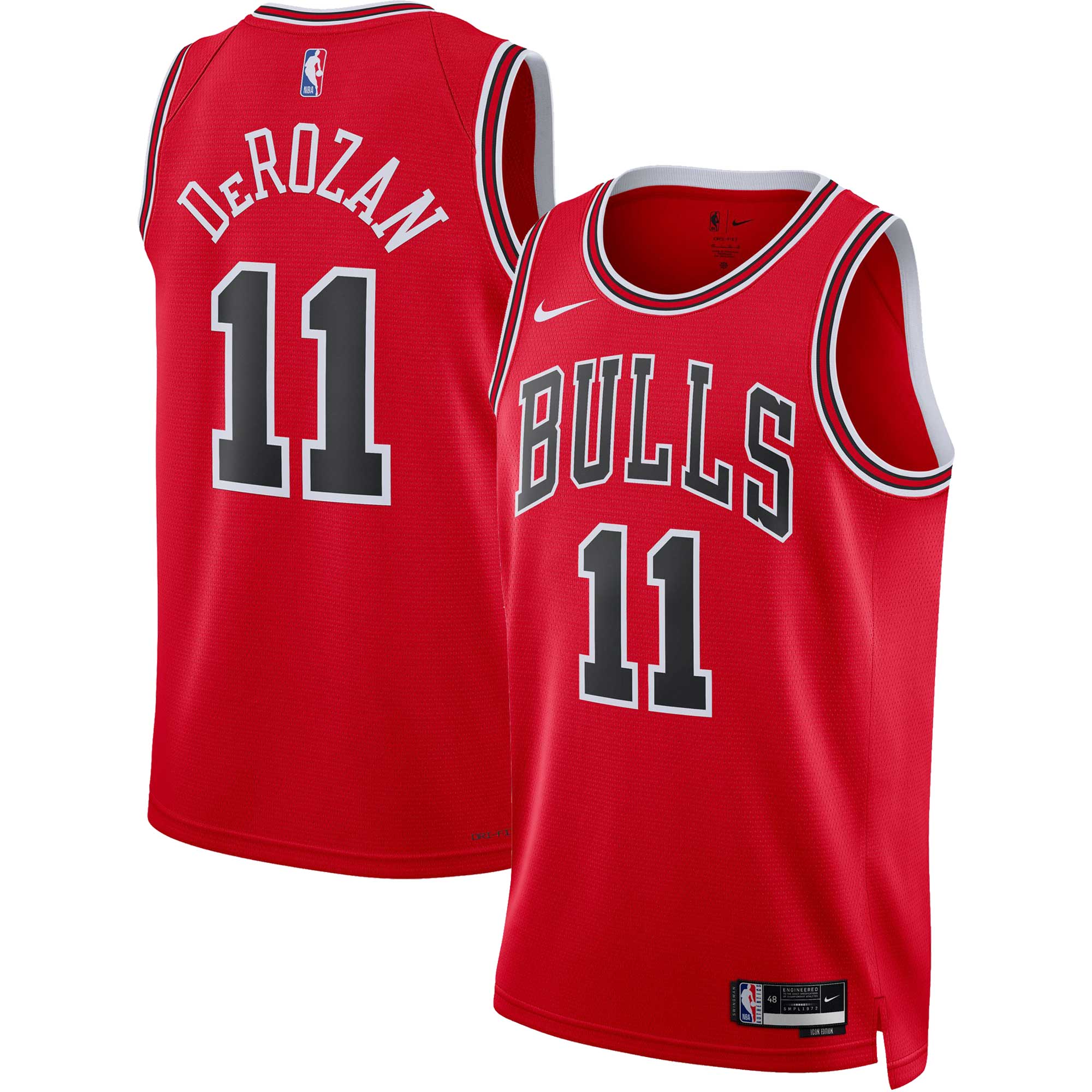 Demar Derozan Chicago Bulls Unisex Swingman Jersey – Icon Edition – Red