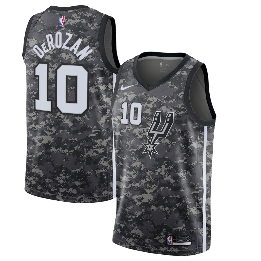 Demar Derozan San Antonio Spurs City Edition Swingman Jersey - Black