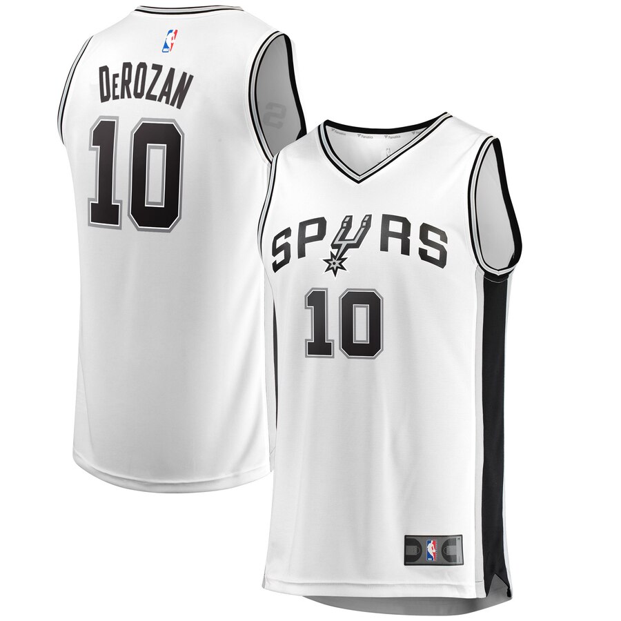 Demar Derozan San Antonio Spurs Fanatics Branded Youth Fast Break Player Replica Jersey - Association Edition - White