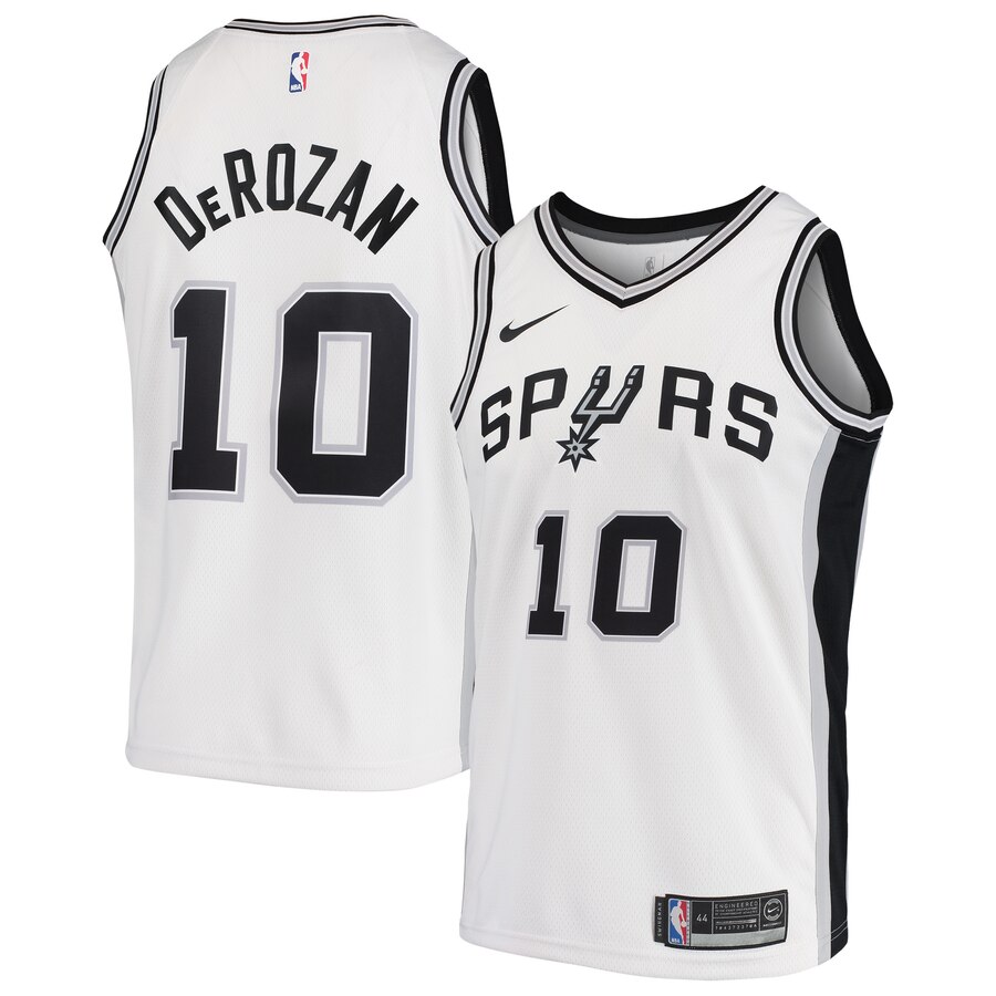 Demar Derozan San Antonio Spurs Swingman Jersey - Association Edition - White
