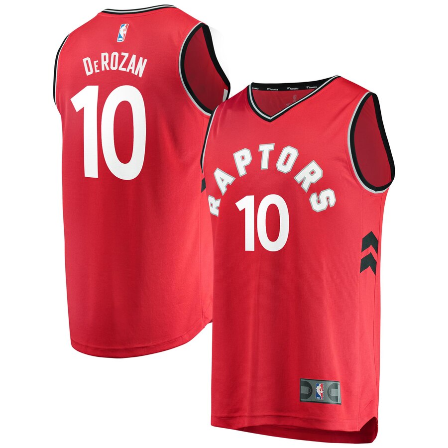 Demar Derozan Toronto Raptors Fanatics Branded Fast Break Replica Jersey Red - Icon Edition