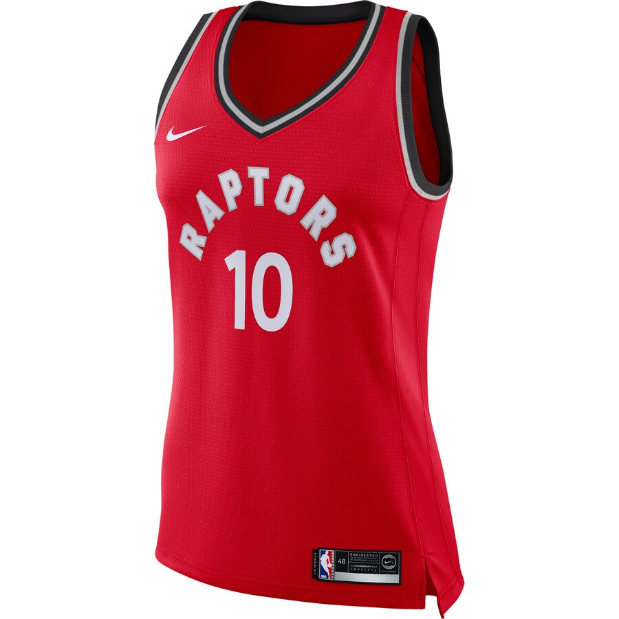 Alternative view of Demar Derozan Toronto Raptors Women's Swingman Jersey Red - Icon Edition