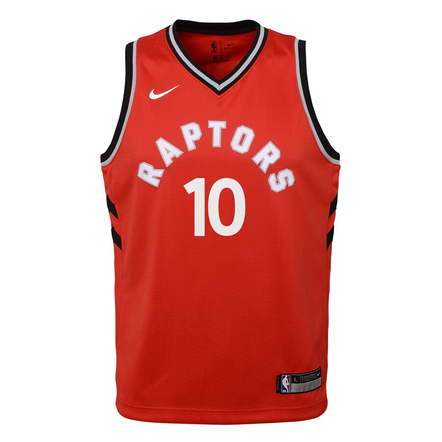 Alternative view of Demar Derozan Toronto Raptors Youth Swingman Jersey Red - Icon Edition