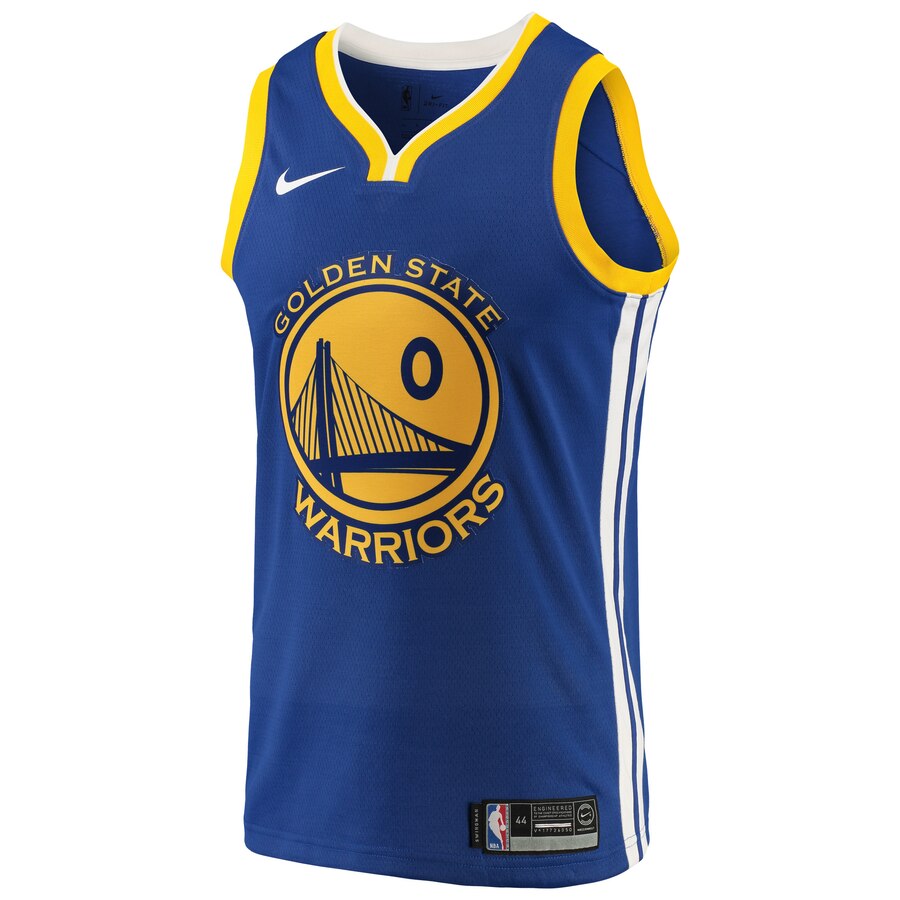 Alternative view of Demarcus Cousins Golden State Warriors Icon Swingman Jersey - Royal