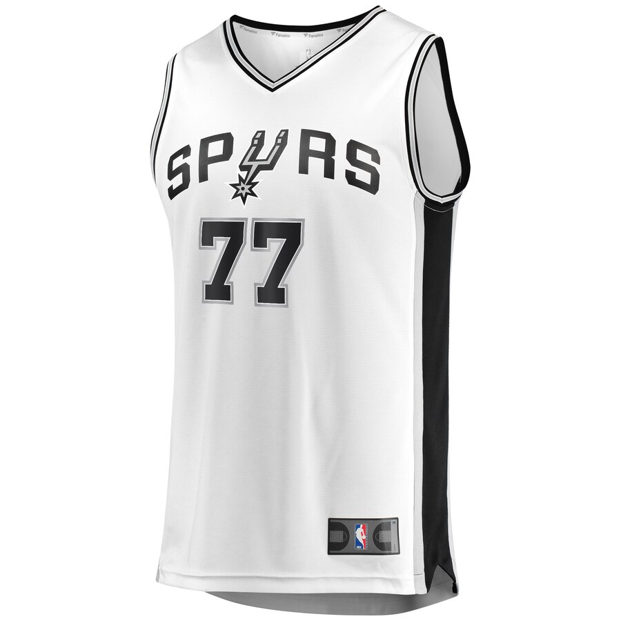 Alternative view of Demarre Carroll San Antonio Spurs Fanatics Branded Fast Break Replica Player Jersey – Association Edition – White