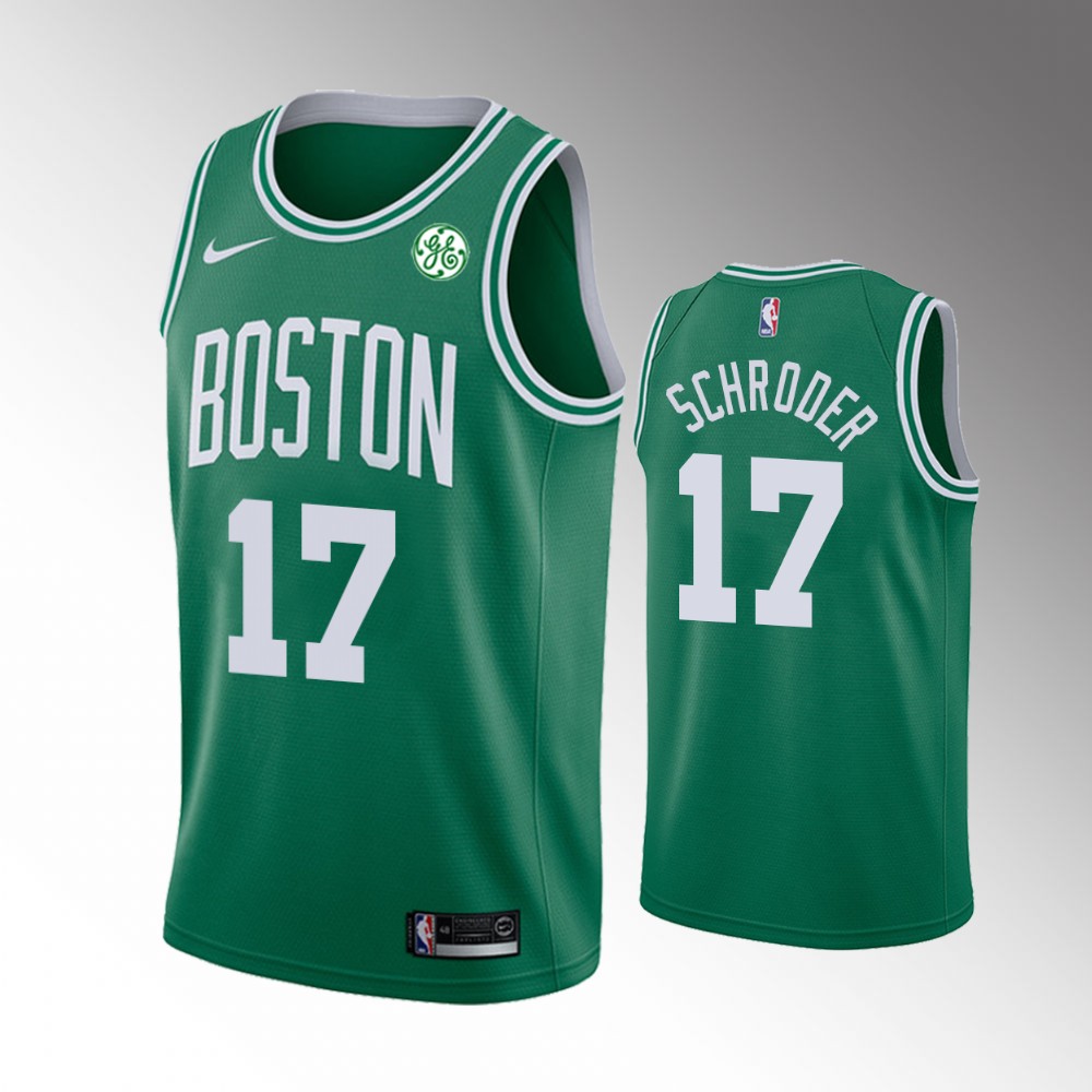 Dennis Schroder Boston Celtics 2021 Icon Edition Green 2021 Trade Jersey