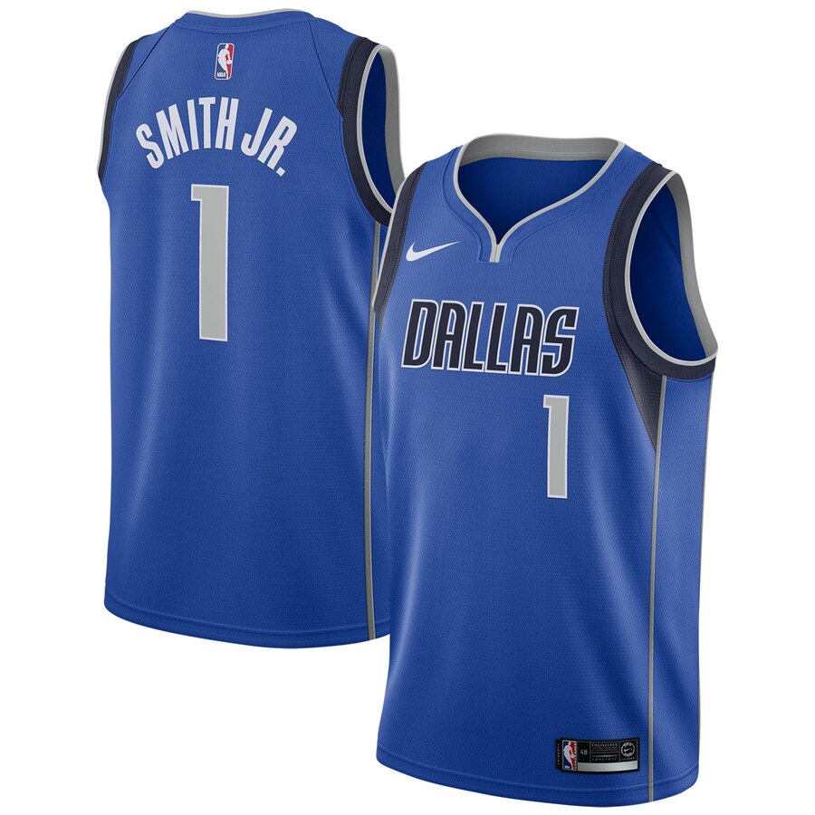 Dennis Smith Dallas Mavericks Swingman Jersey Blue - Icon Edition