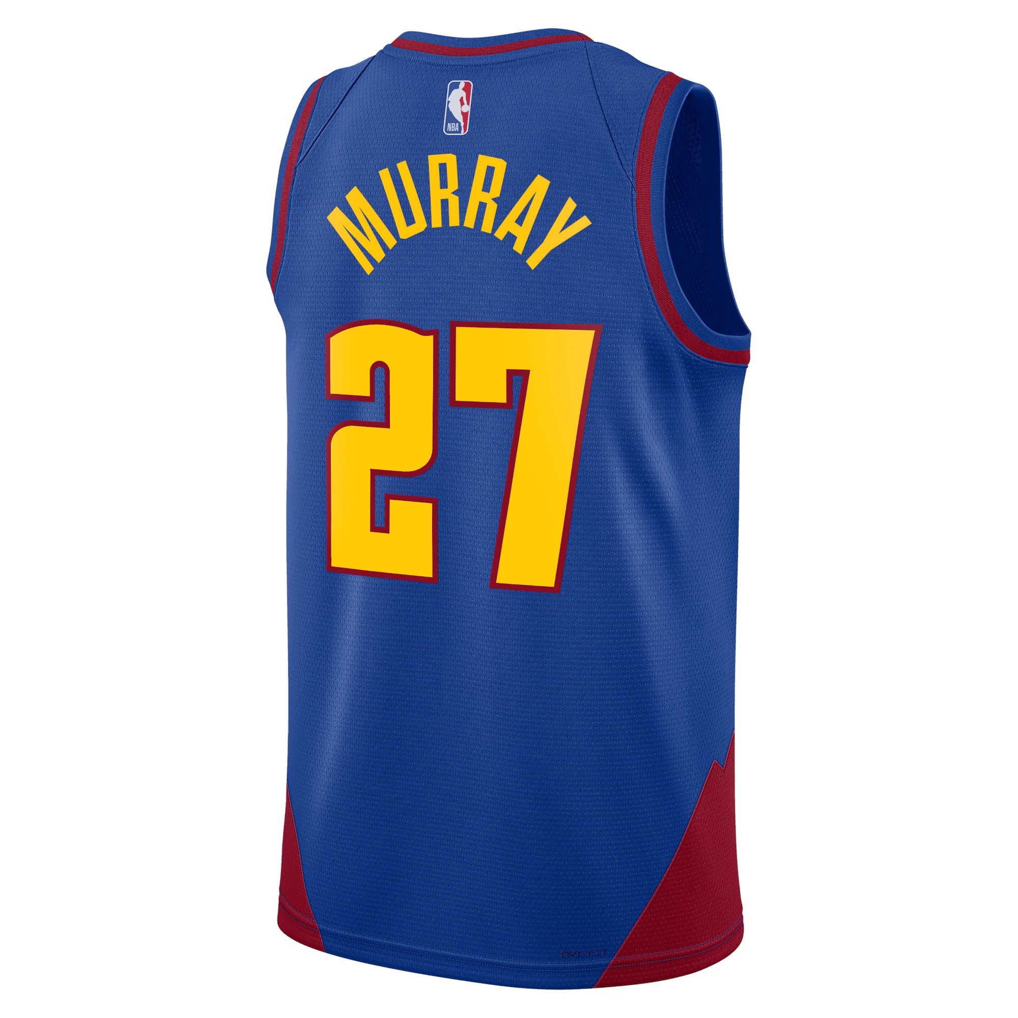 Alternative view of Denver Nuggets Jordan Statement Edition Swingman Jersey - Blue - Jamal Murray - Unisex - JS273 