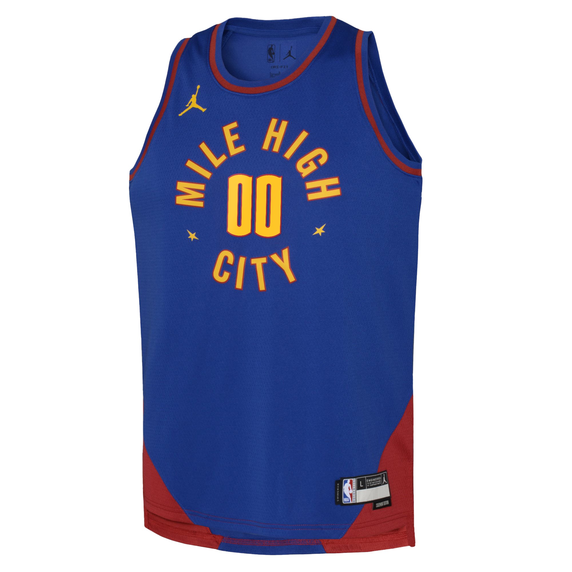 Denver Nuggets Jordan Statement Swingman Jersey 22 - Custom - Youth - JS346 