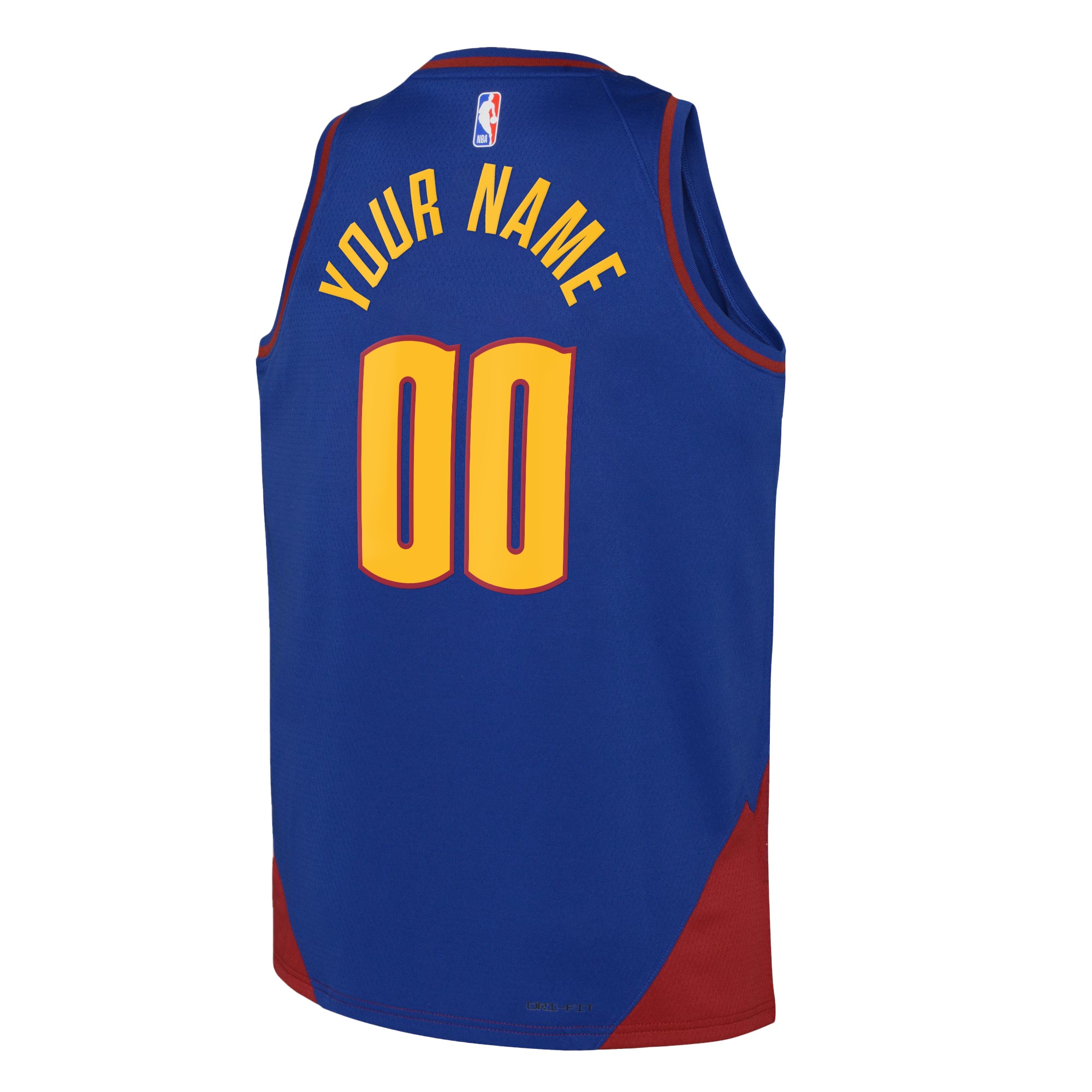Alternative view of Denver Nuggets Jordan Statement Swingman Jersey 22 - Custom - Youth - JS346 