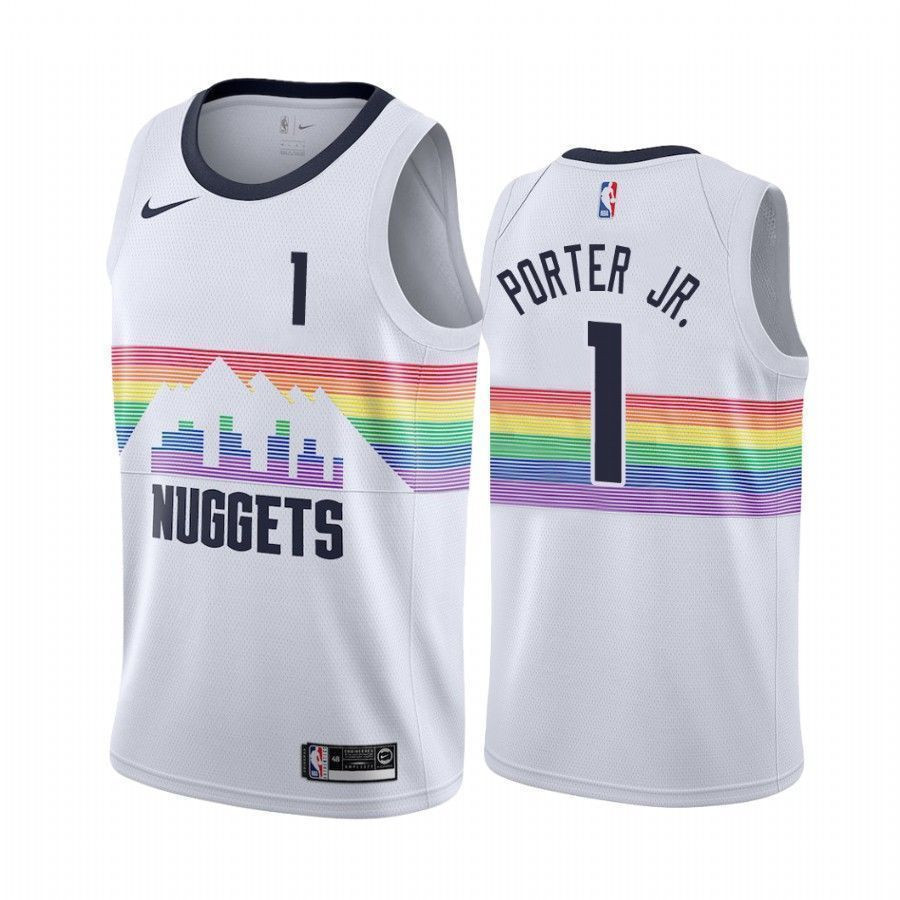 Denver Nuggets Michael Porter Jr. 1 City Edition Men Jersey - JS670 