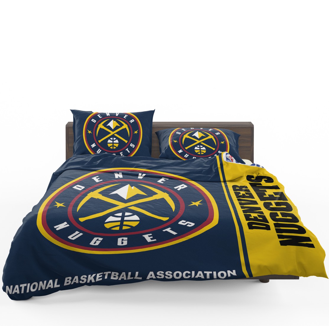Denver Nuggets NBA Basketball Bedding Set - Custom Bedding Set