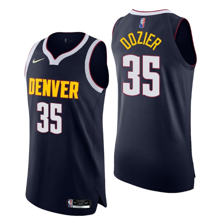 Denver Nuggets Pj Dozier 2021-22 75th Anniversary Authentic Jersey Icon