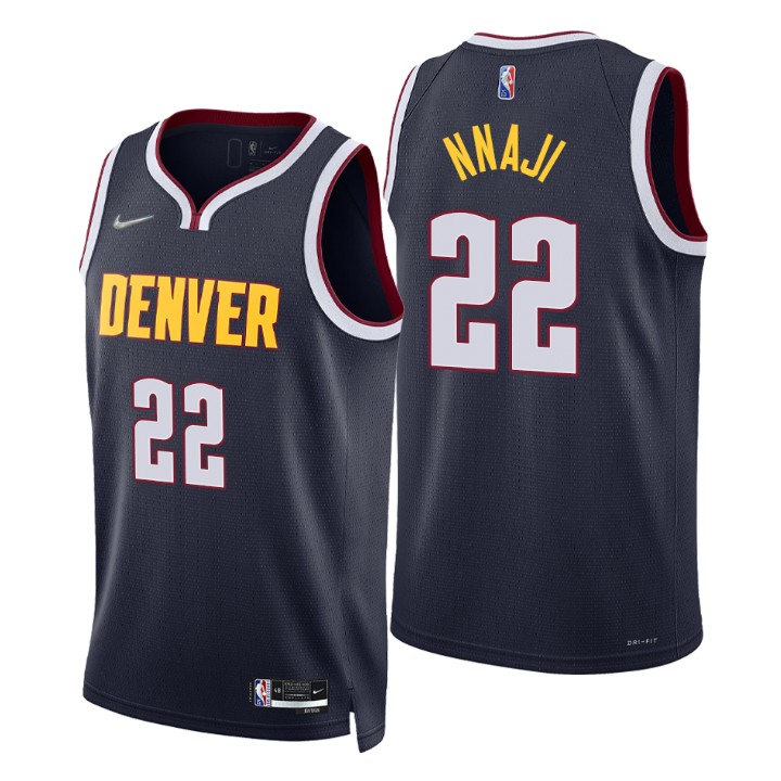 Denver Nuggets Zeke Nnaji 75th Anniversary Icon Jersey