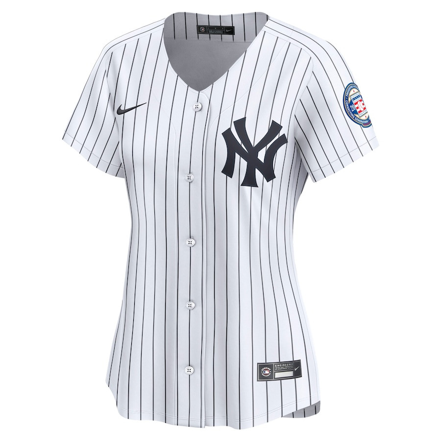Alternative view of Derek Jeter 2 New York Yankees Women's Home Limited Player Jersey - White 