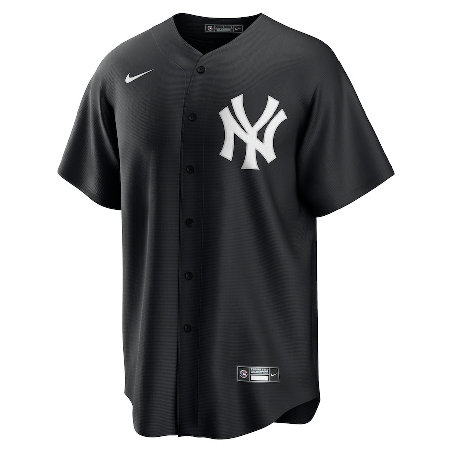 Alternative view of Derek Jeter 2 San Diego Padres Men Jersey - Black 