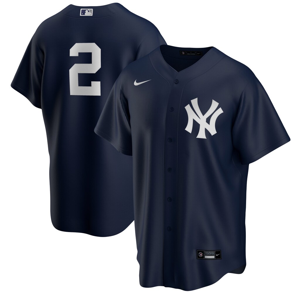 Derek Jeter New York Yankees Alternate Player Jersey - Navy
