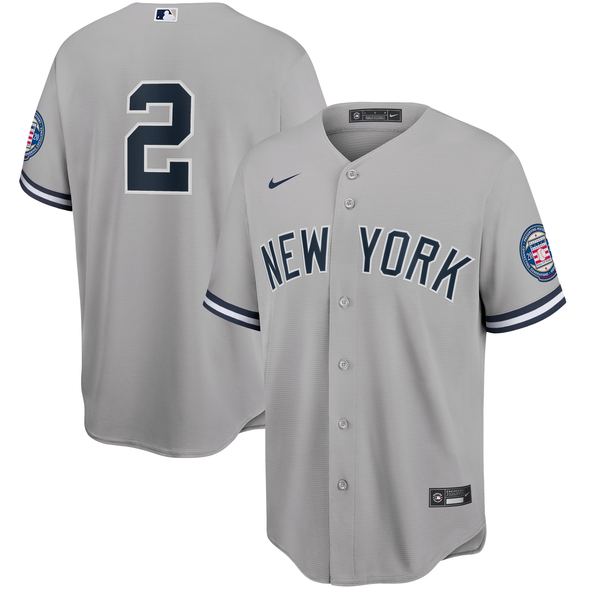 Derek Jeter New York Yankees Alternate Replica Player Jersey - Navy