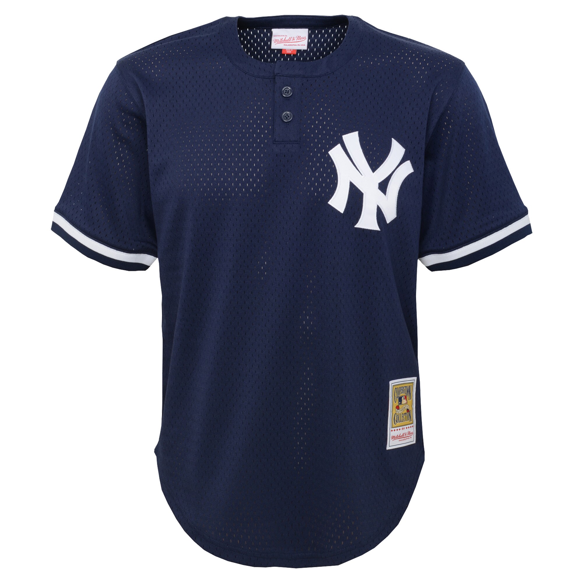 Alternative view of Derek Jeter New York Yankees Mitchell & Ness Toddler Cooperstown CollectionÃƒâ€šÃ‚Â mesh Batting Practice Jersey - Navy