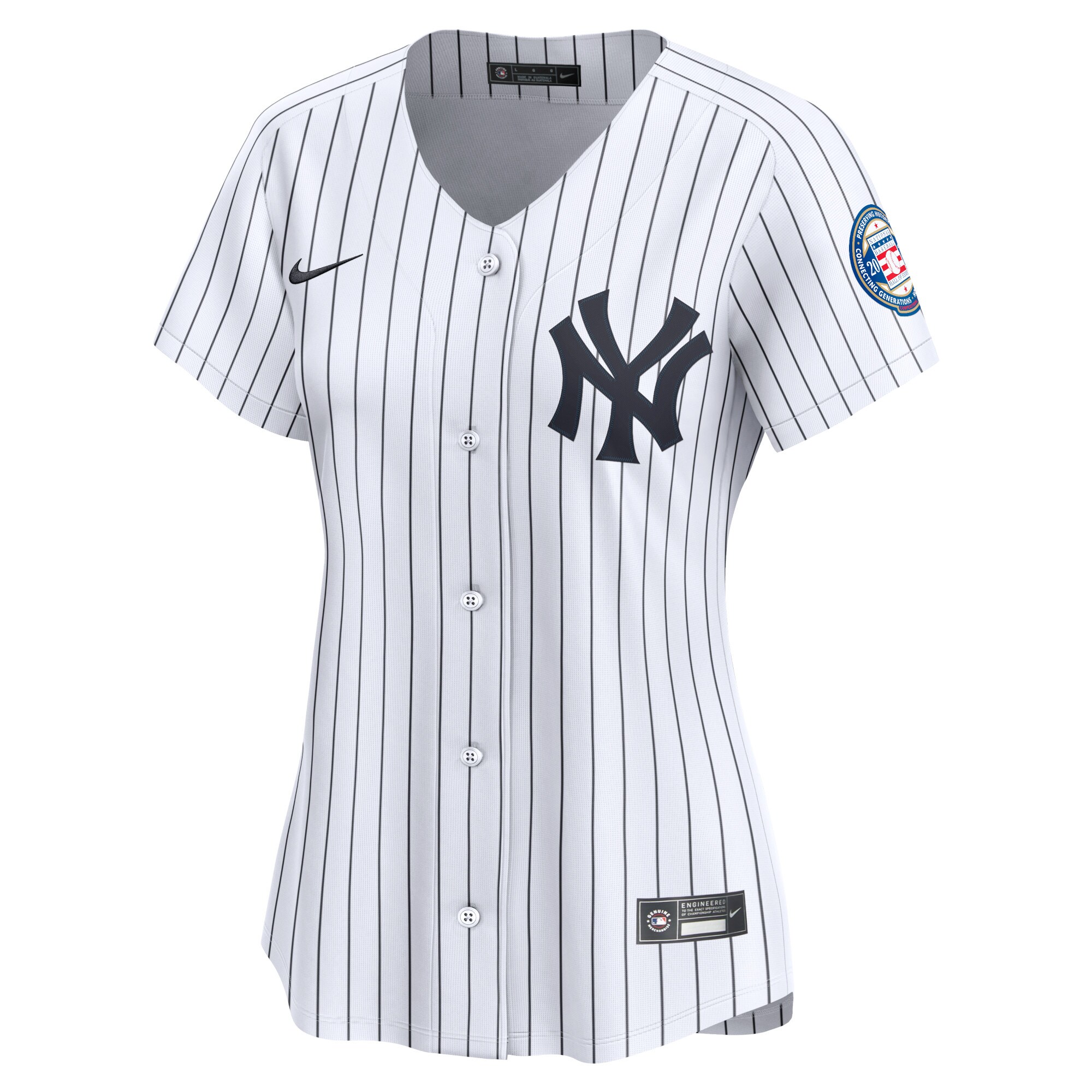 Alternative view of Derek Jeter New York Yankees Women's Home Limited Player Jersey - White