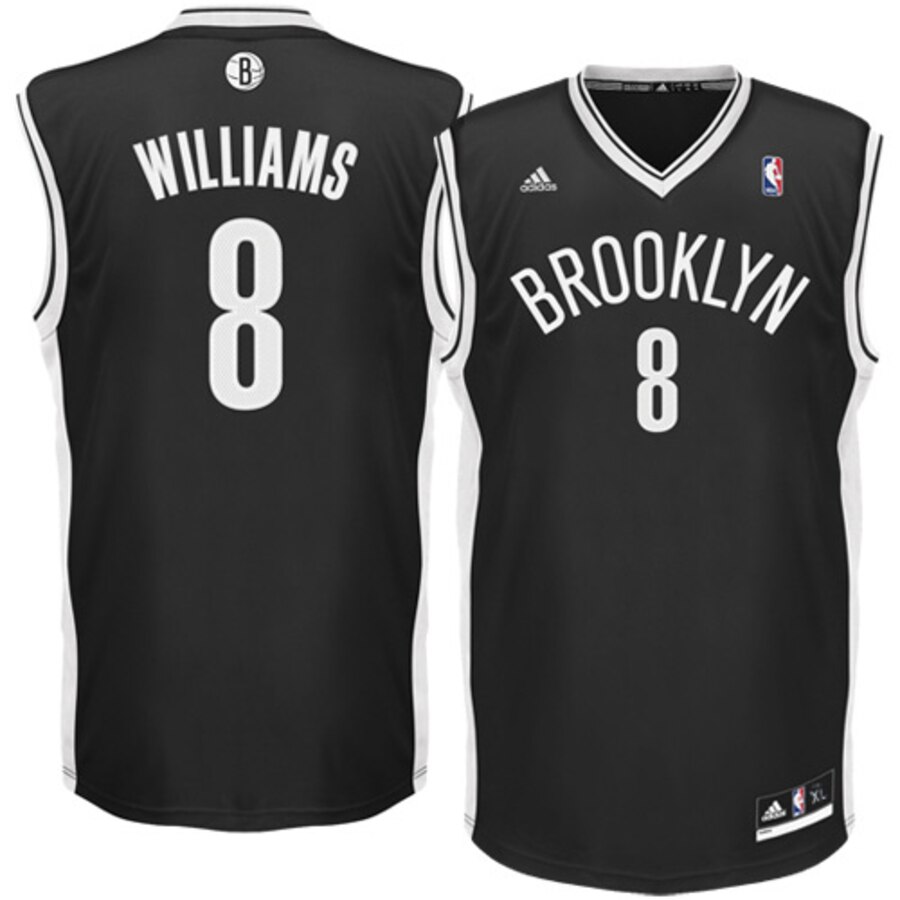 Deron Williams Brooklyn Nets Adidas Youth Replica Road Jersey - Black
