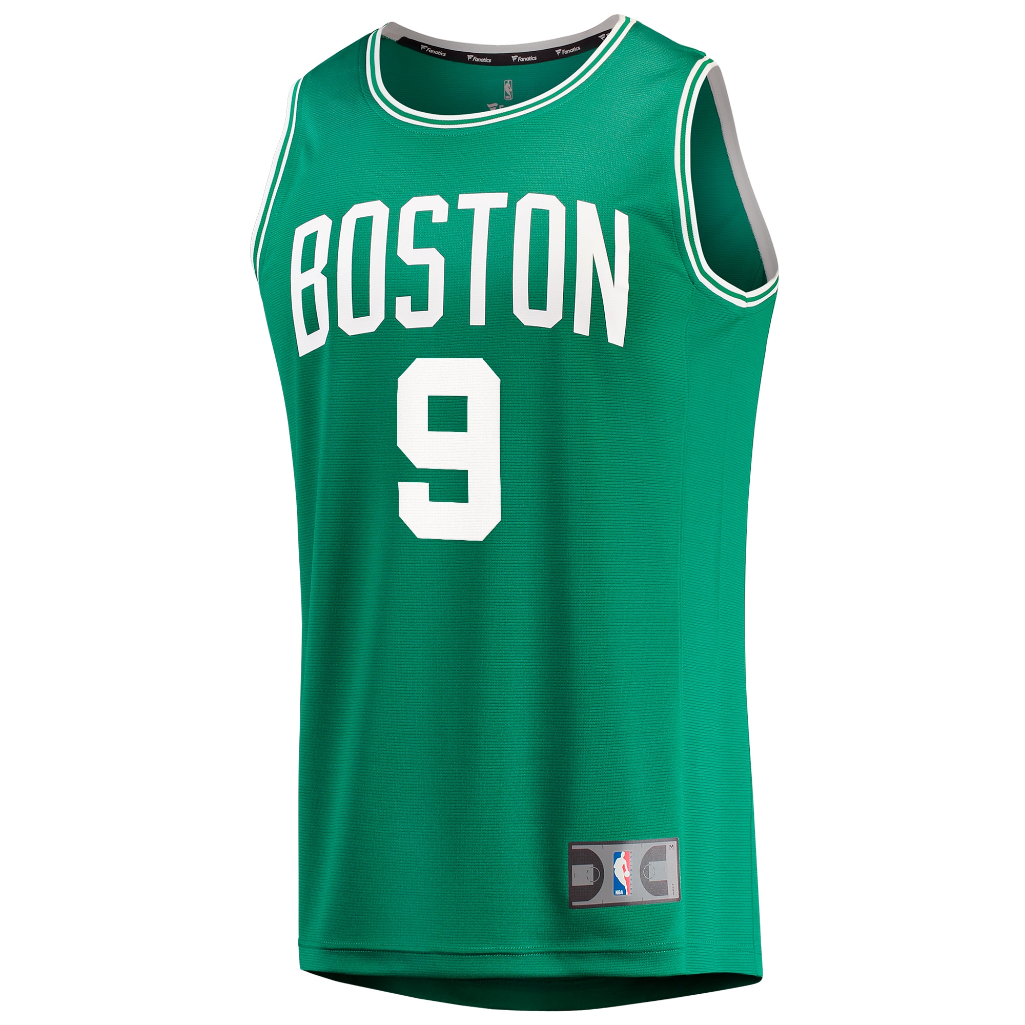 Alternative view of Derrick White Boston Celtics Fanatics Youth 2024 Nba Finals Fast Break Replica Player Jersey - Icon Edition - Kelly Green