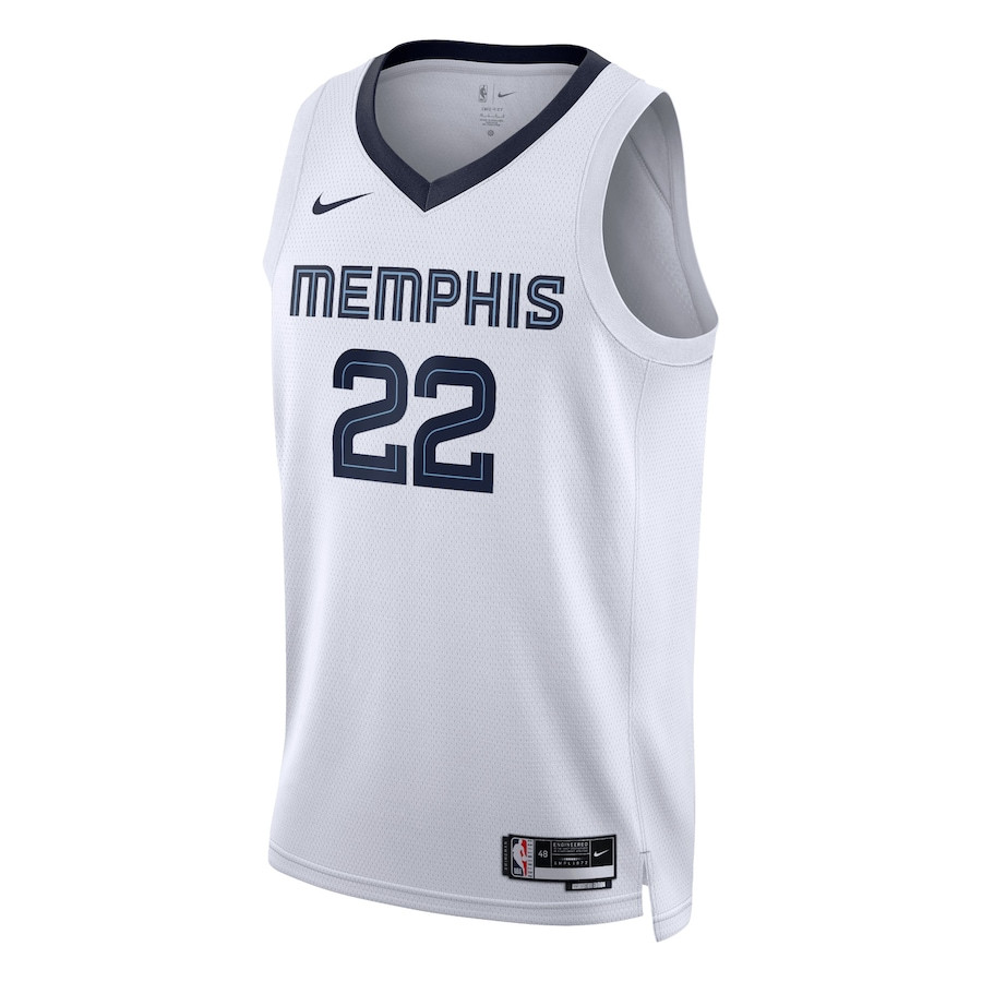 Alternative view of Desmond Bane 22 Memphis Grizzlies Unisex Swingman Jersey - Association Edition - White - JS461 
