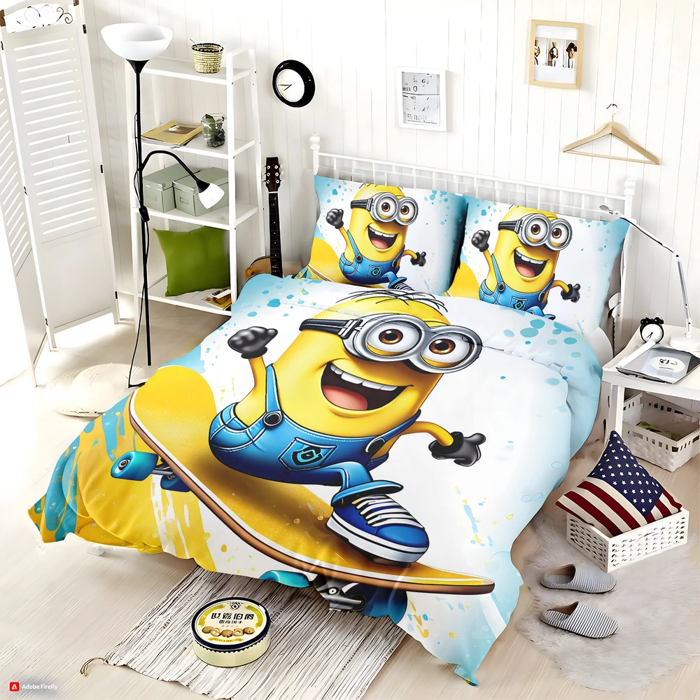 Alternative view of Despicable Me Minion Bed Set - Custom Bedding Set