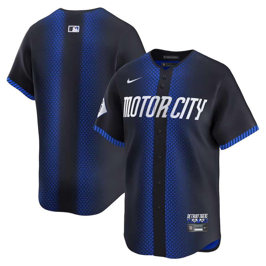 Detroit Tigers 2024 City Connect Limited Men Jersey - Navy