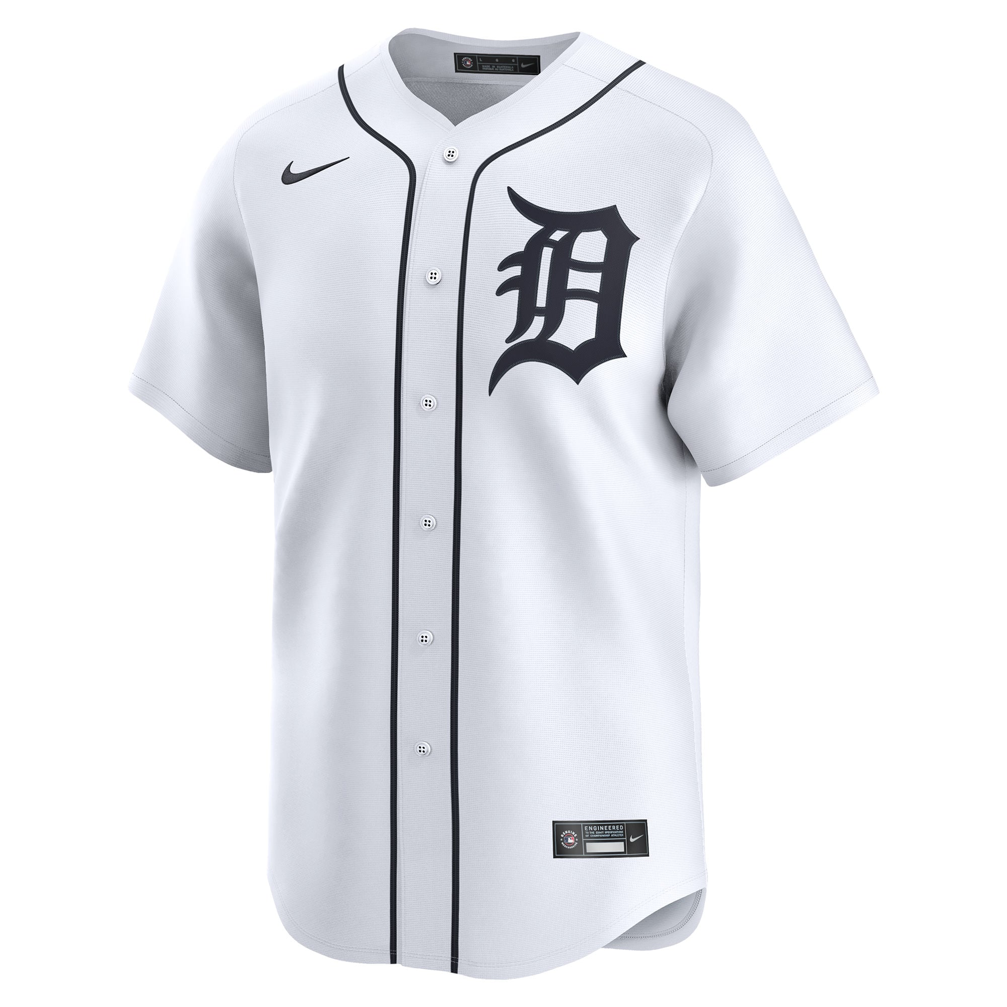 Alternative view of Detroit Tigers Home Limited Jersey - White