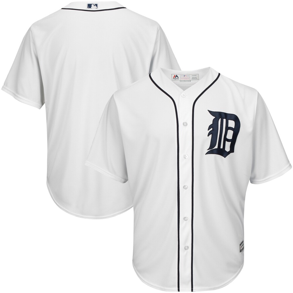 Detroit Tigers Majestic Big & Tall Cool Base Team Jersey - White