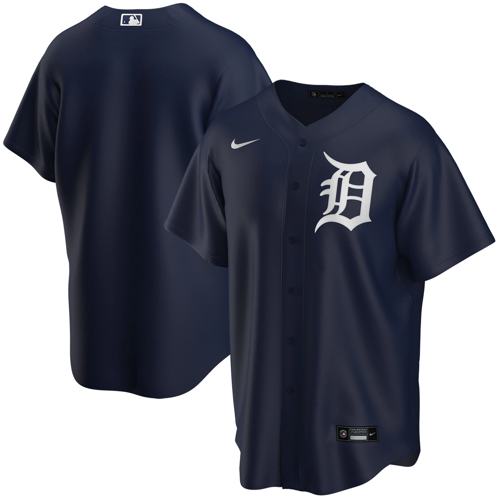 Detroit Tigers Youth Alternate Replica Team Jersey - Navy