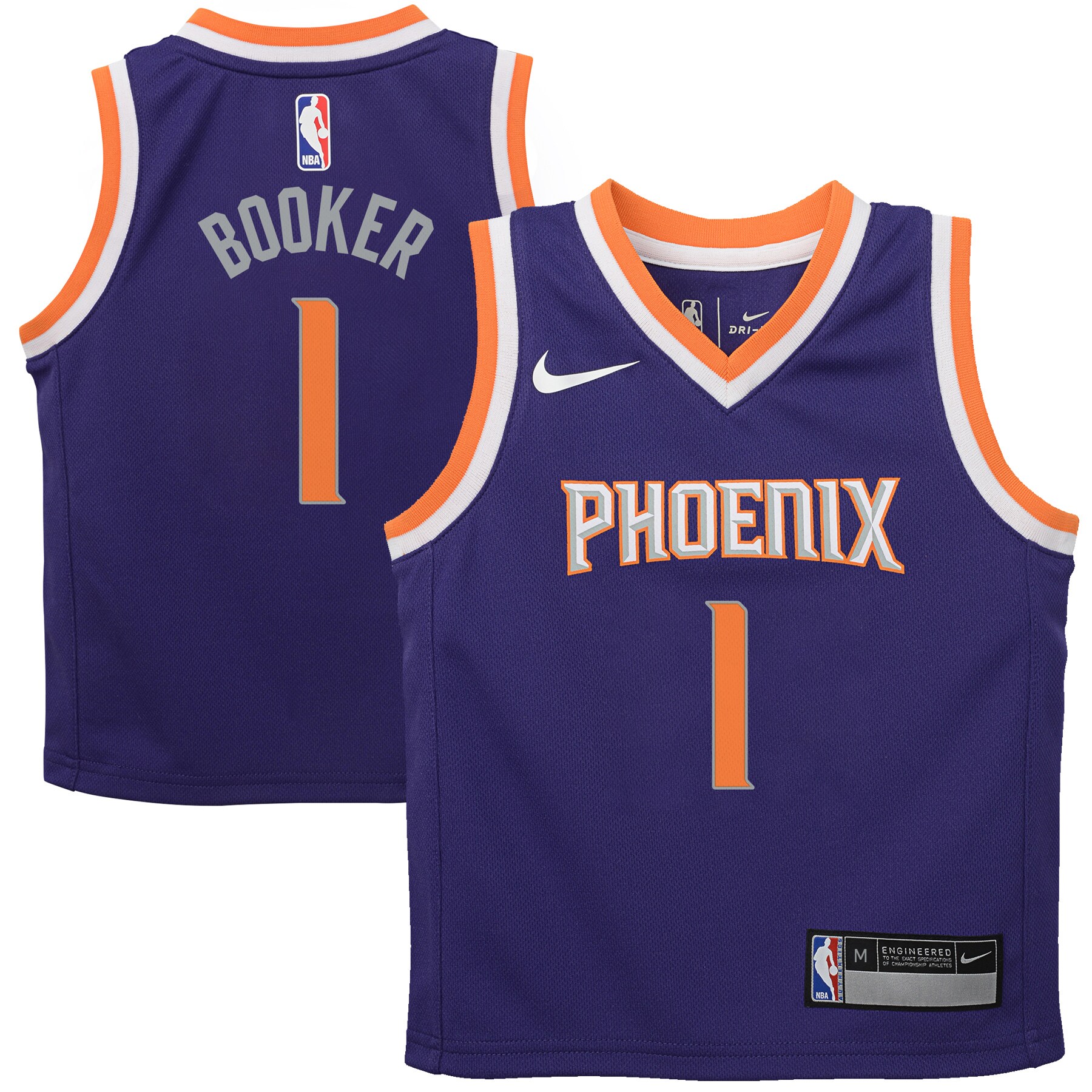 Devin Booker Phoenix Suns Preschool Replica Jersey Purple – Icon Edition