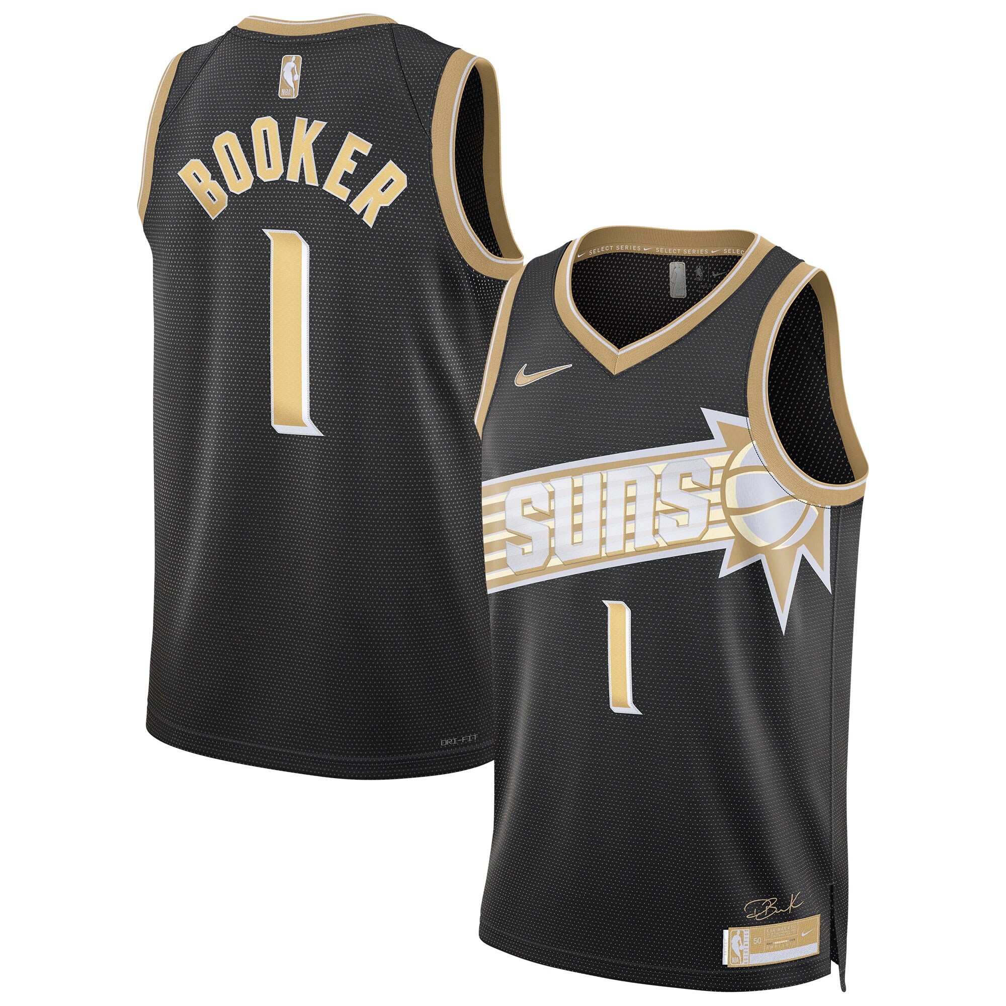 Devin Booker Phoenix Suns Unisex Select Series Swingman JerseyÃƒâ€šÃ‚Â ÃƒÂ¢Ã¢â€šÂ¬Ã¢â‚¬Å“ Black