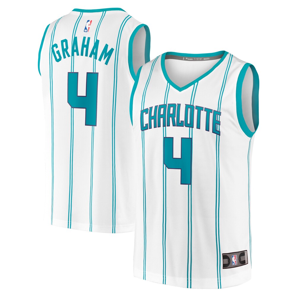 Devonte' Graham Charlotte Hornets 2020/21 Fast Break Replica Jersey White - Association Edition